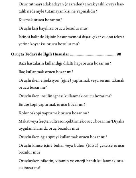 Ramazan - Güncel Meseleler