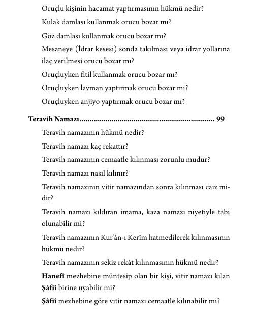 Ramazan - Güncel Meseleler