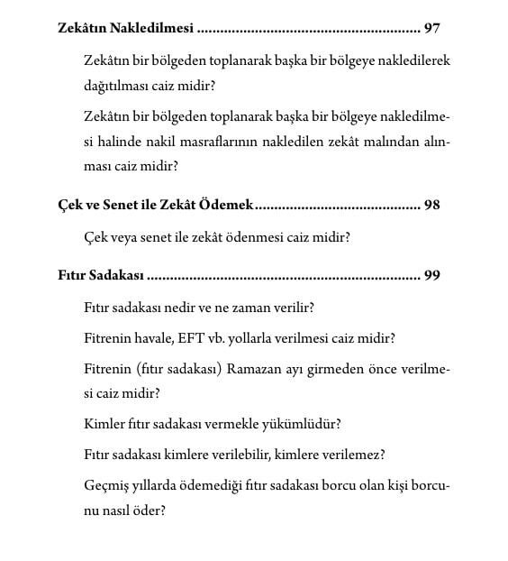Zekat- Güncel Meseleler