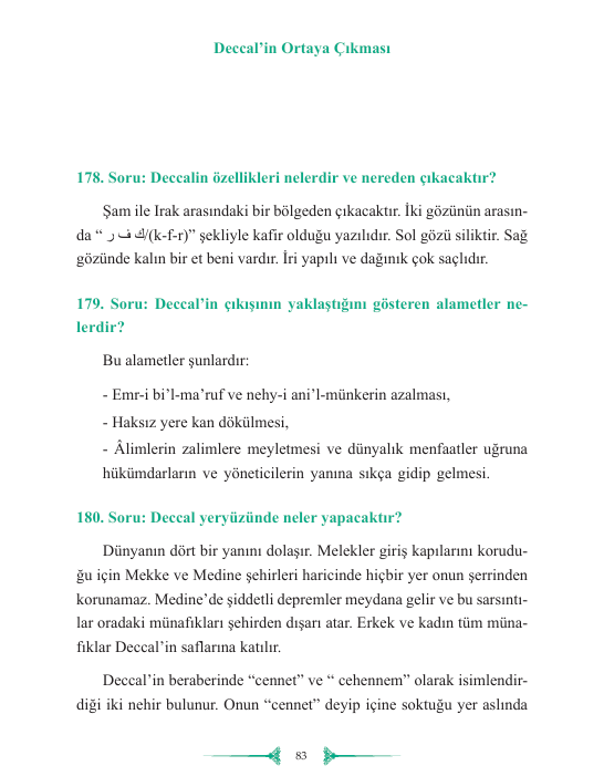 İNANÇ ESASLARI